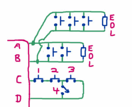 Other points, burglar alarm circuit