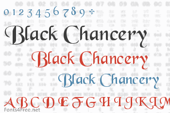 ((image hh9xprof-black-chancery-font.png should appear here))